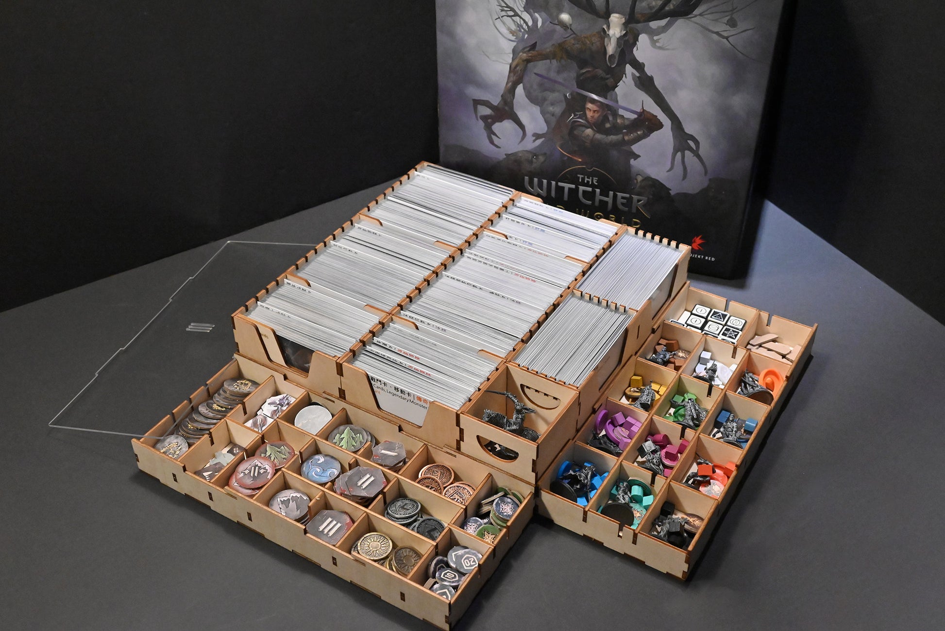 巫師：舊世界(大盒版) 桌遊收納盒 The Witcher Old World board game insert 烏鴉盒子桌遊收納