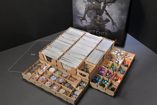 巫師：舊世界(大盒版) 桌遊收納盒 The Witcher Old World board game insert 烏鴉盒子桌遊收納