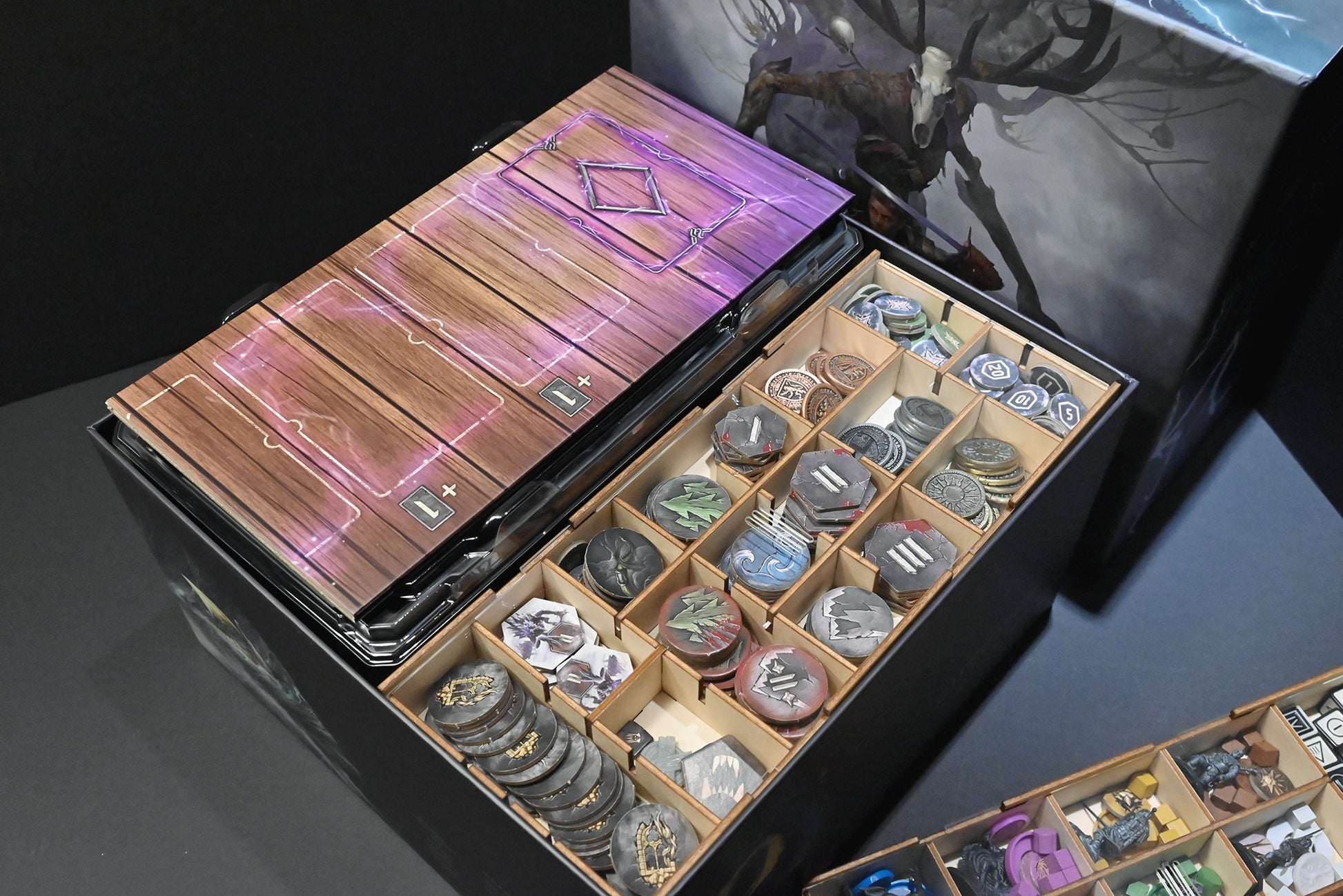 巫師：舊世界(大盒版) 桌遊收納盒 The Witcher Old World board game insert 烏鴉盒子桌遊收納