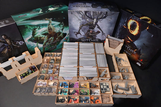 巫師舊世界大全套 桌遊收納盒 The Witcher Old World all-in insert 烏鴉盒子桌遊收納