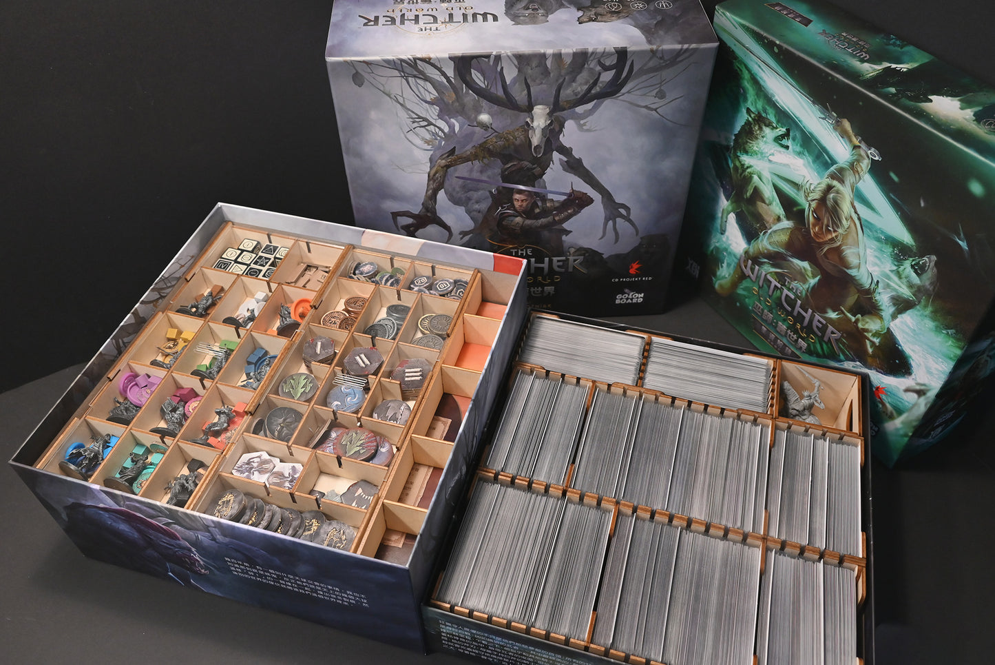 巫師舊世界大全套 桌遊收納盒 The Witcher Old World all-in insert 烏鴉盒子桌遊收納