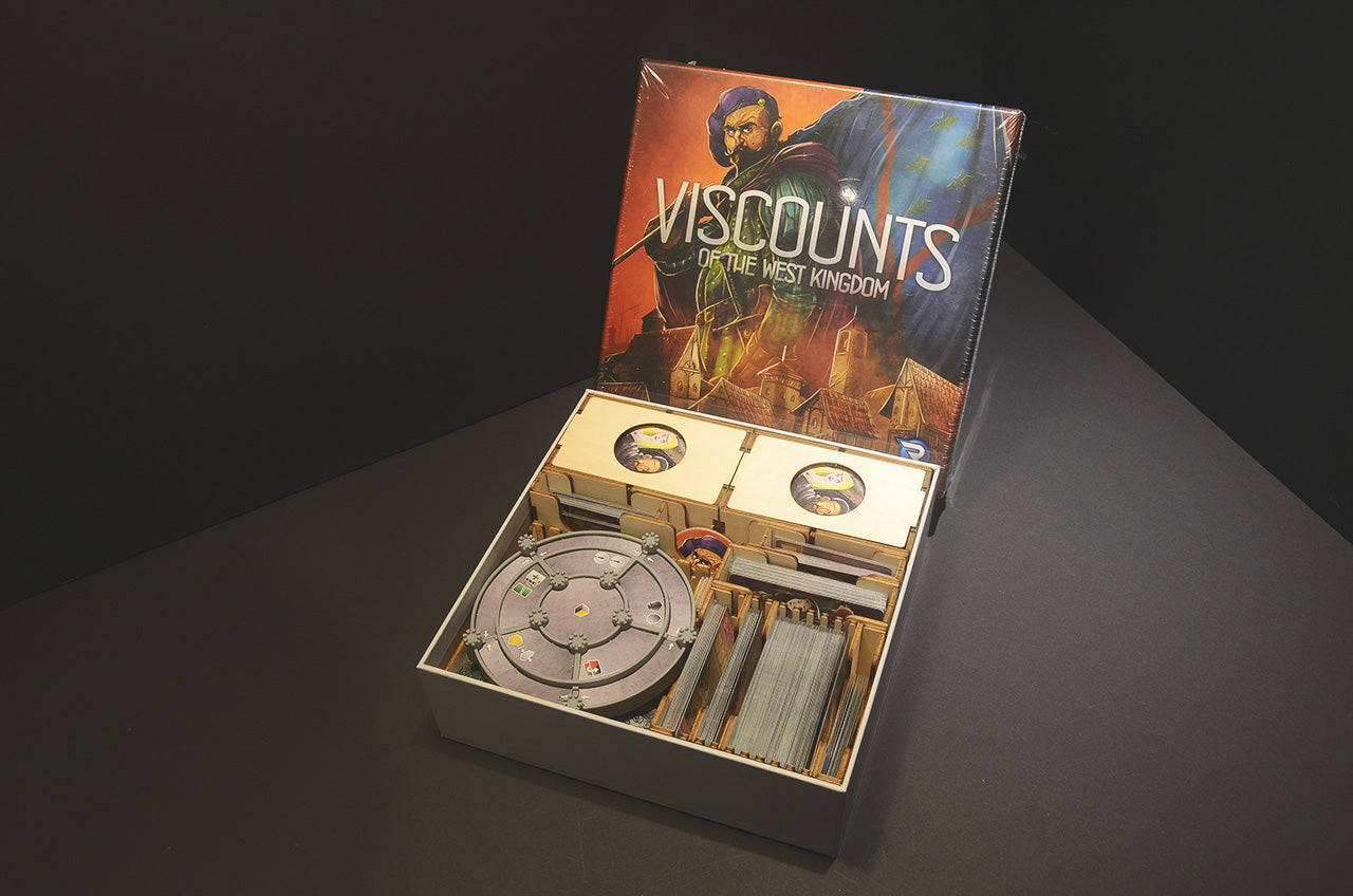 西國子爵 桌遊收納盒 Viscounts of the West Kingdom insert organizer 烏鴉盒子桌遊收納