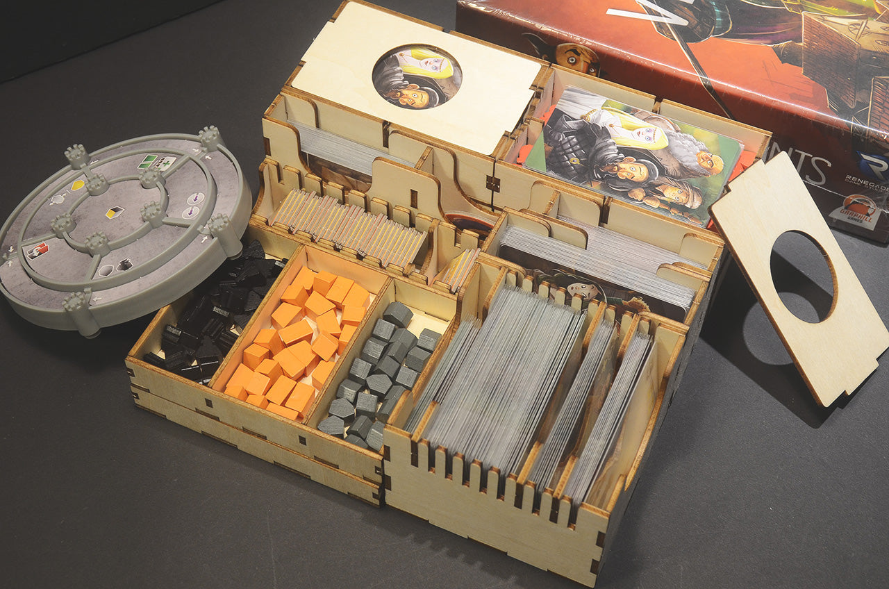西國子爵 桌遊收納盒 Viscounts of the West Kingdom insert organizer 烏鴉盒子桌遊收納