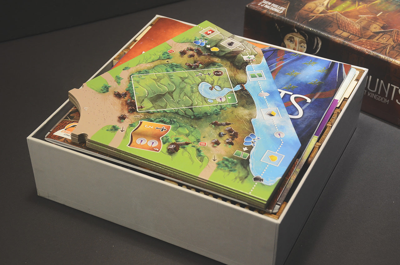 西國子爵 桌遊收納盒 Viscounts of the West Kingdom insert organizer 烏鴉盒子桌遊收納